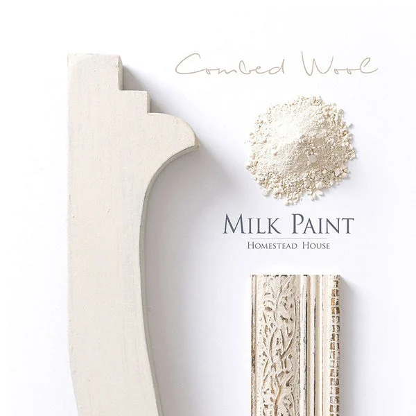 Combed WoolHomestead House MILK PAINT- mléčná barva