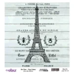 10891 jlc 013 30 ryzovy papir cadence 30x30 cm tour eiffel 1
