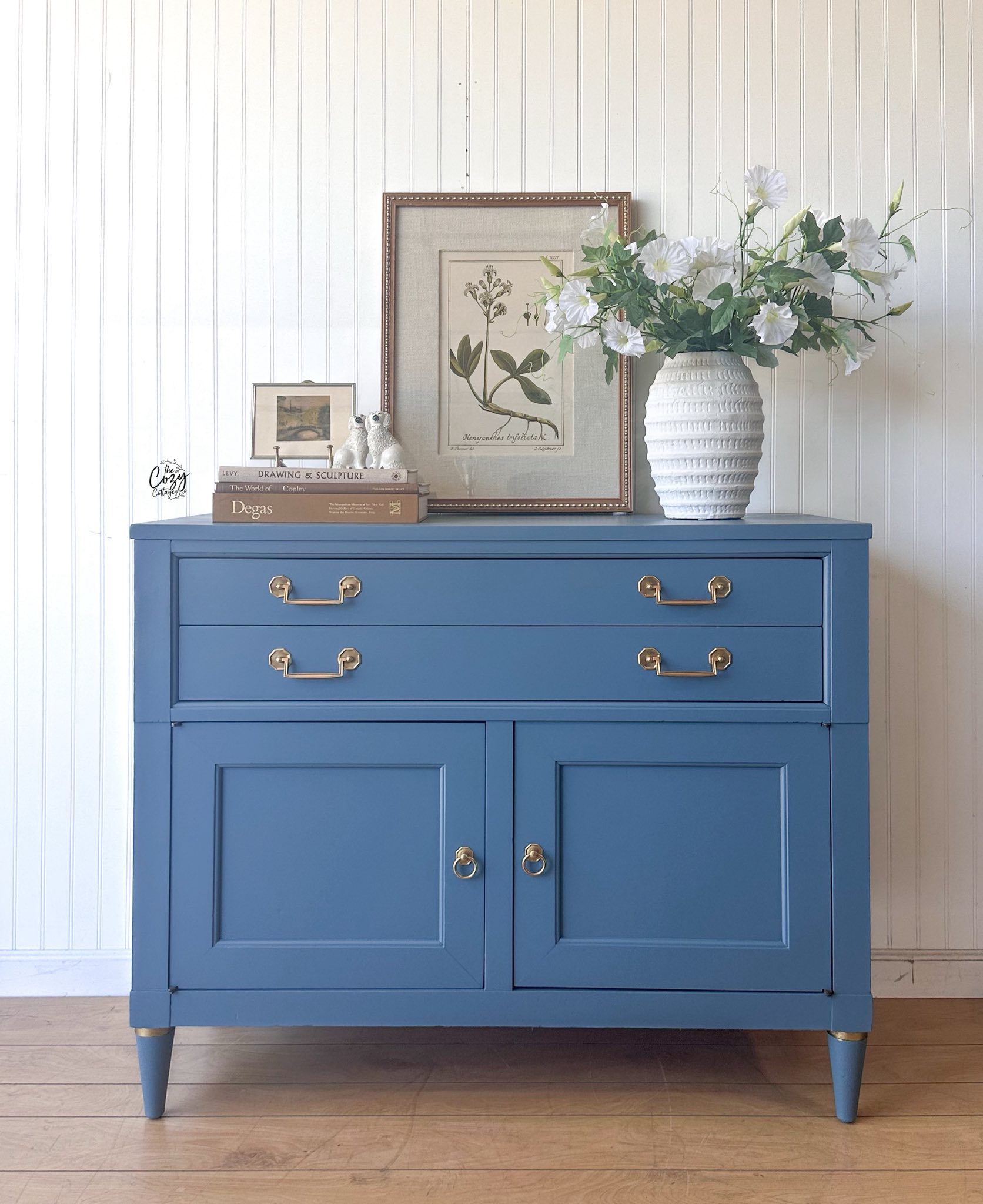 VINTAGE DENIM One Hour Enamel - Wise Owl Paint - barvy pro kuchyně, dveře, obložení - Obrázek 4