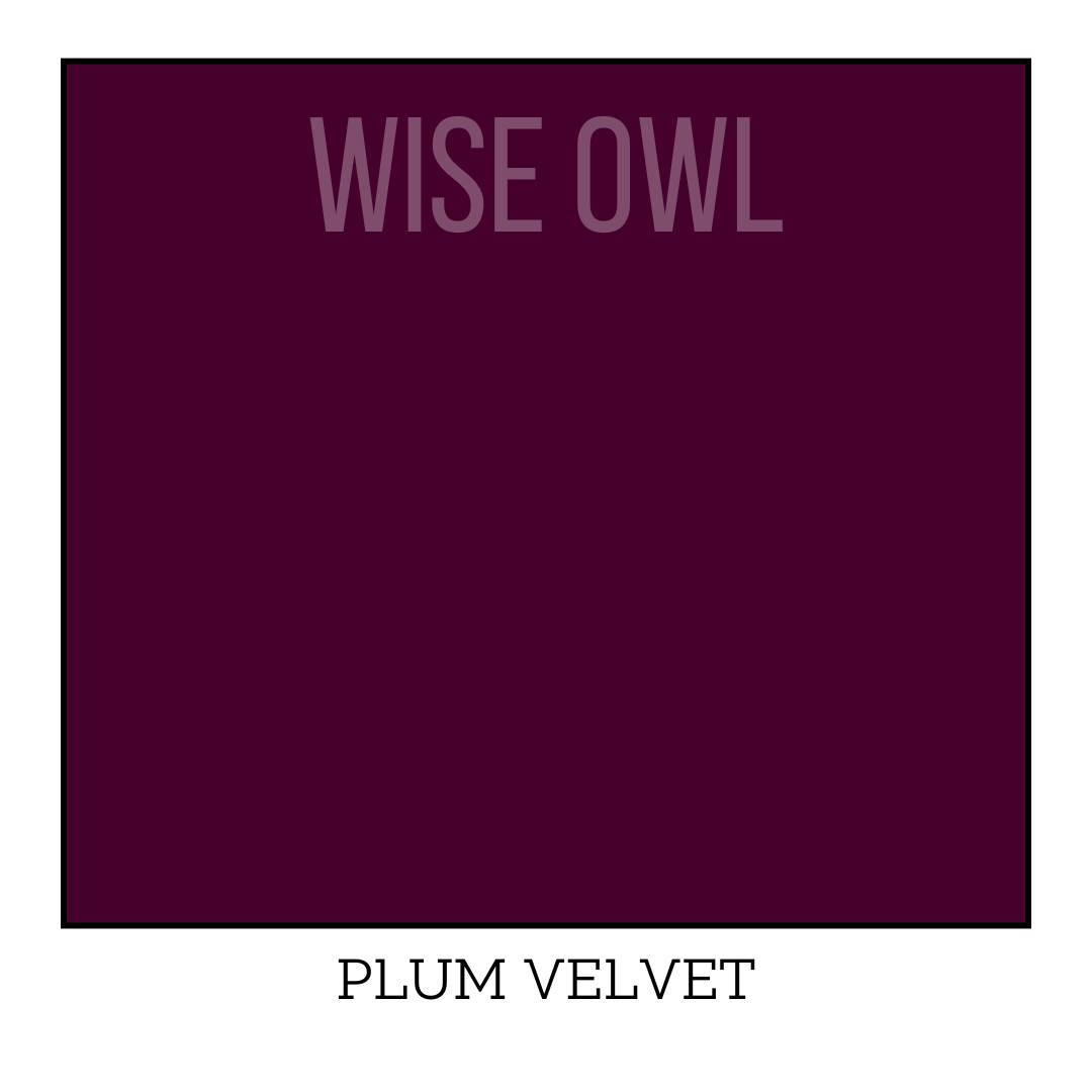 PLUM VELVET One Hour Enamel - Wise Owl Paint - barvy pro kuchyně, dveře, obložení