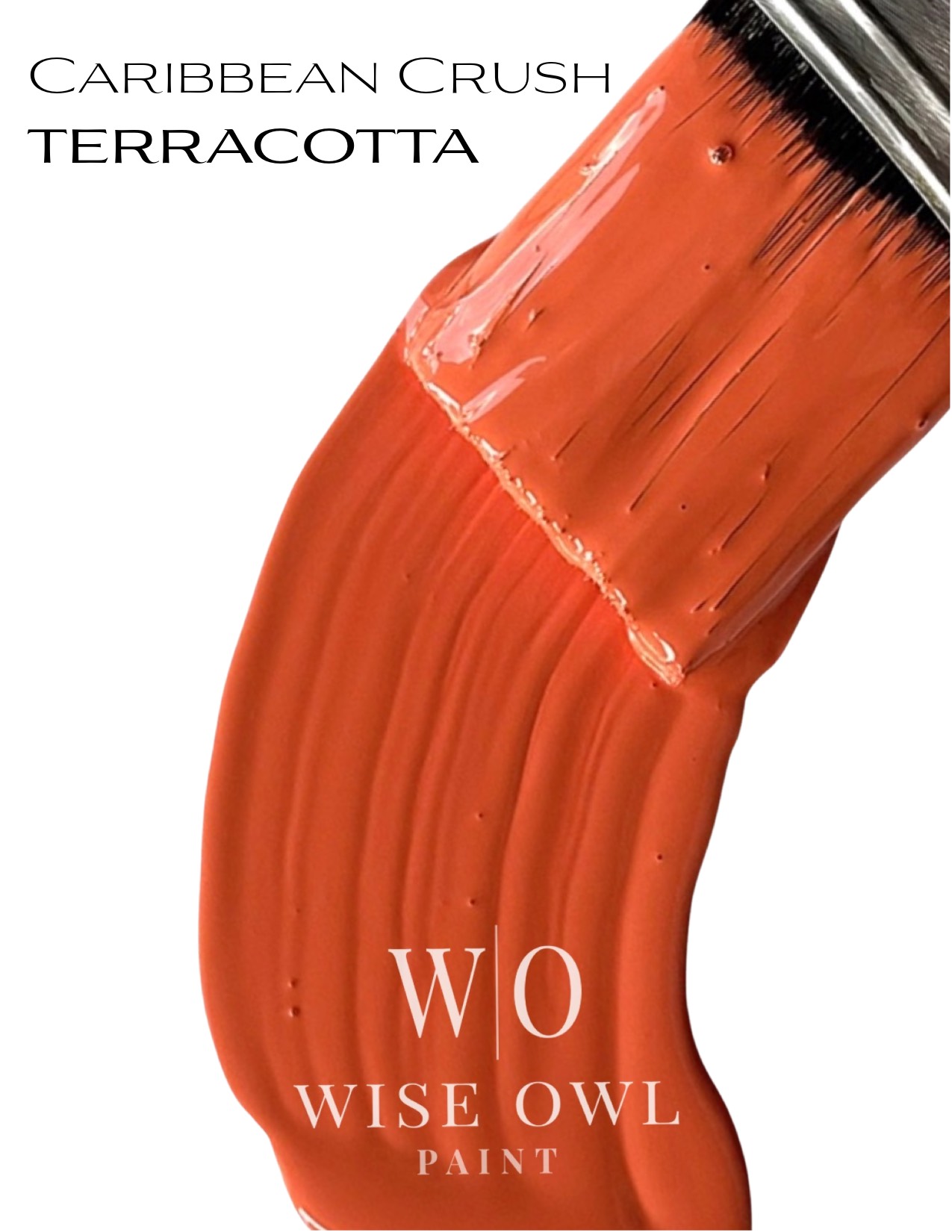 TERRACOTTA One Hour Enamel - Wise Owl Paint - barvy pro kuchyně, dveře, obložení - Obrázek 3