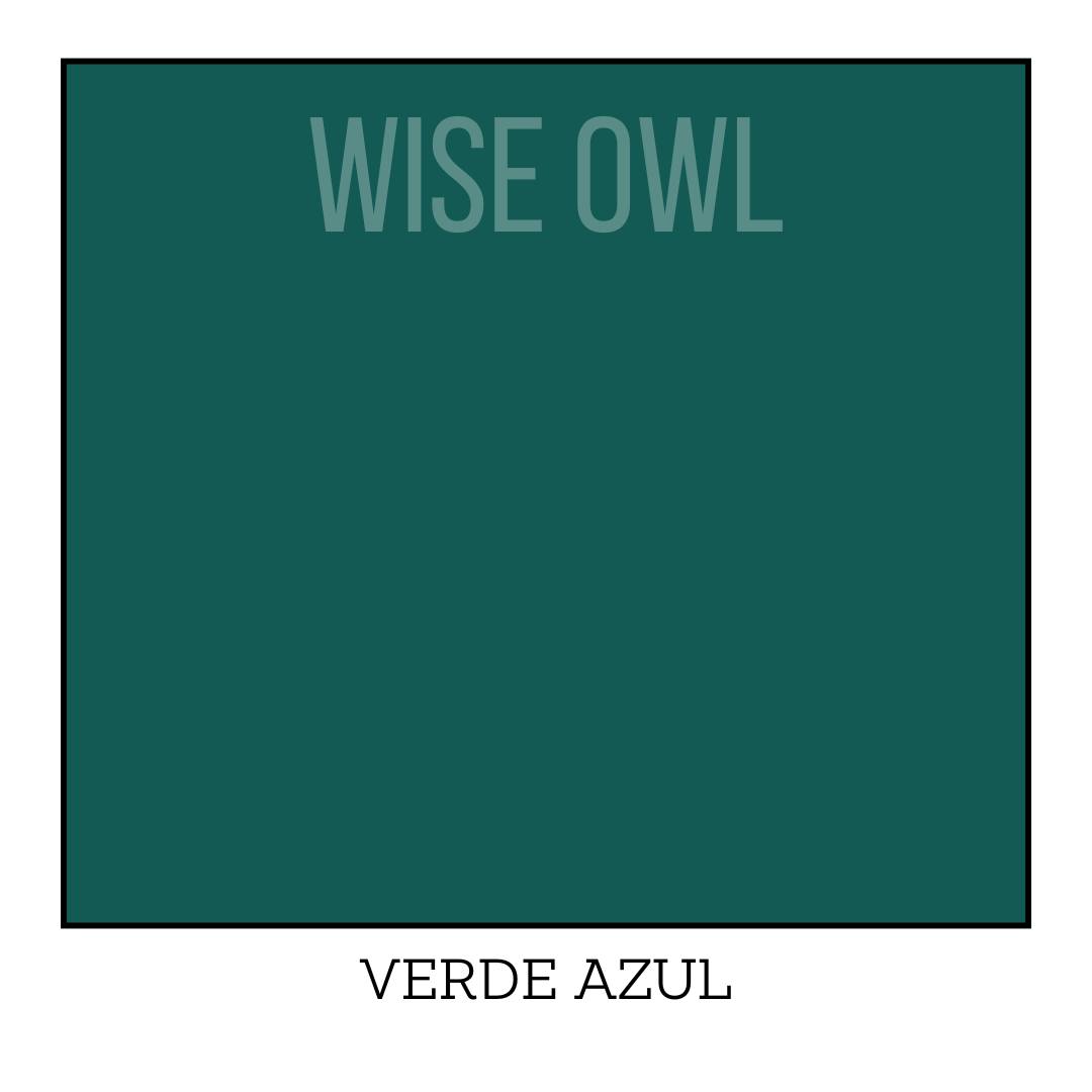 VERDE AZUL One Hour Enamel - Wise Owl Paint - barvy pro kuchyně, dveře, obložení