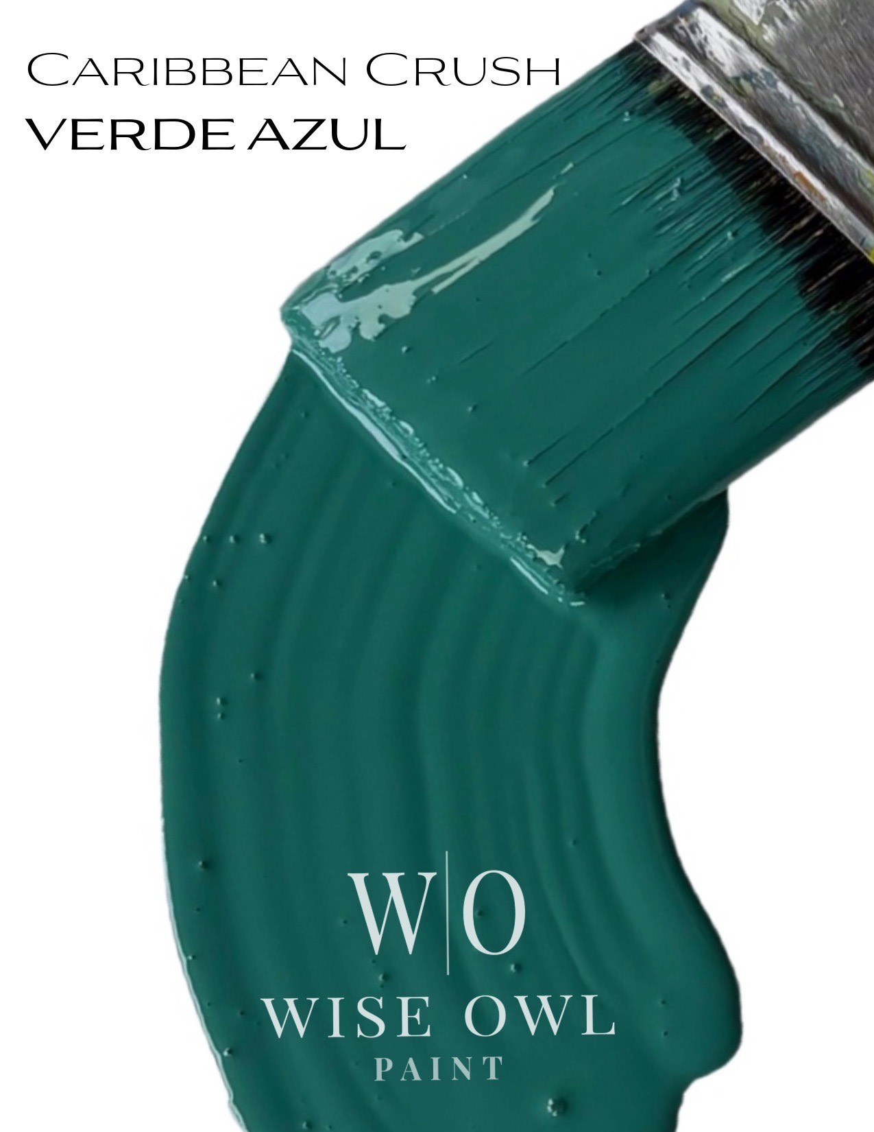 VERDE AZUL One Hour Enamel - Wise Owl Paint - barvy pro kuchyně, dveře, obložení - Obrázek 3