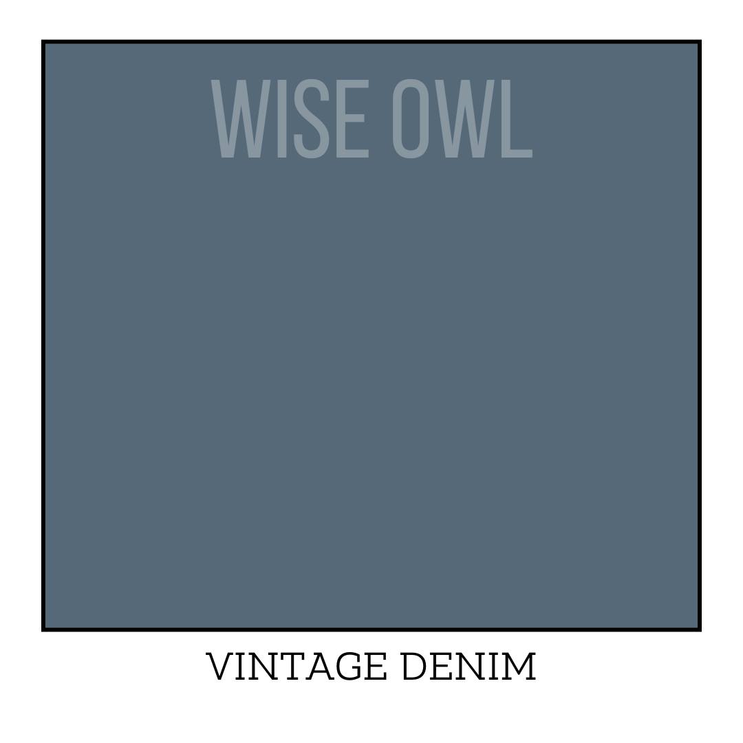 VINTAGE DENIM One Hour Enamel - Wise Owl Paint - barvy pro kuchyně, dveře, obložení