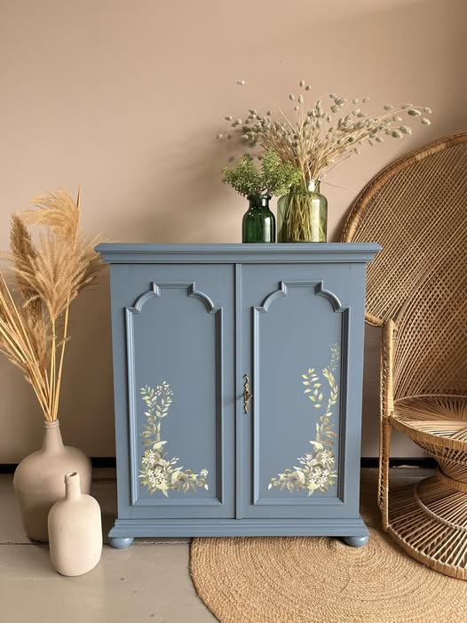 VINTAGE DENIM One Hour Enamel - Wise Owl Paint - barvy pro kuchyně, dveře, obložení - Obrázek 3