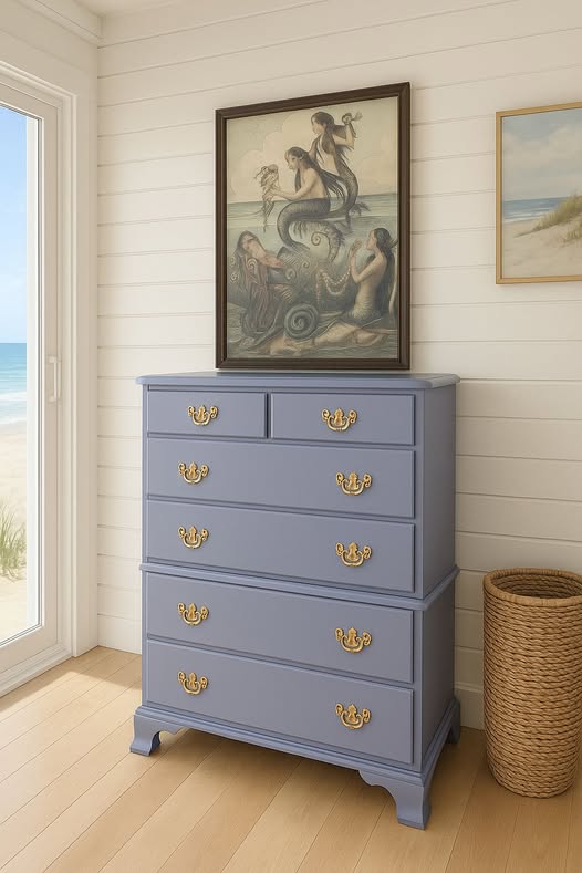 VINTAGE DENIM One Hour Enamel - Wise Owl Paint - barvy pro kuchyně, dveře, obložení - Obrázek 5