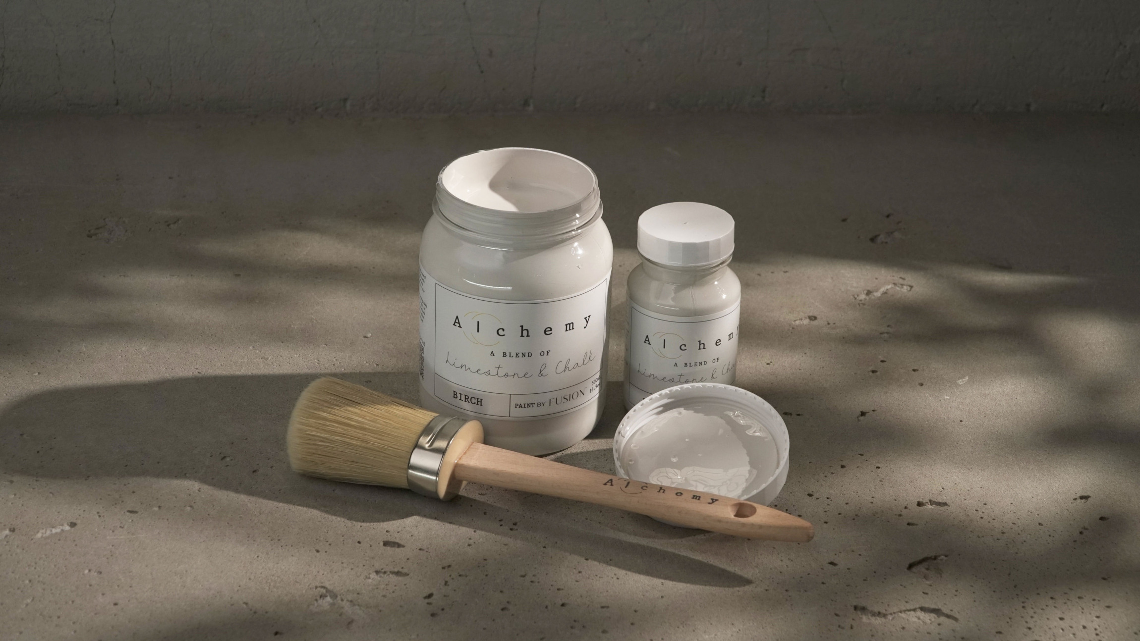 Křídová barva s odolností minerální barvy Fusion ALCHEMY - BIRCH - Obrázek 3
