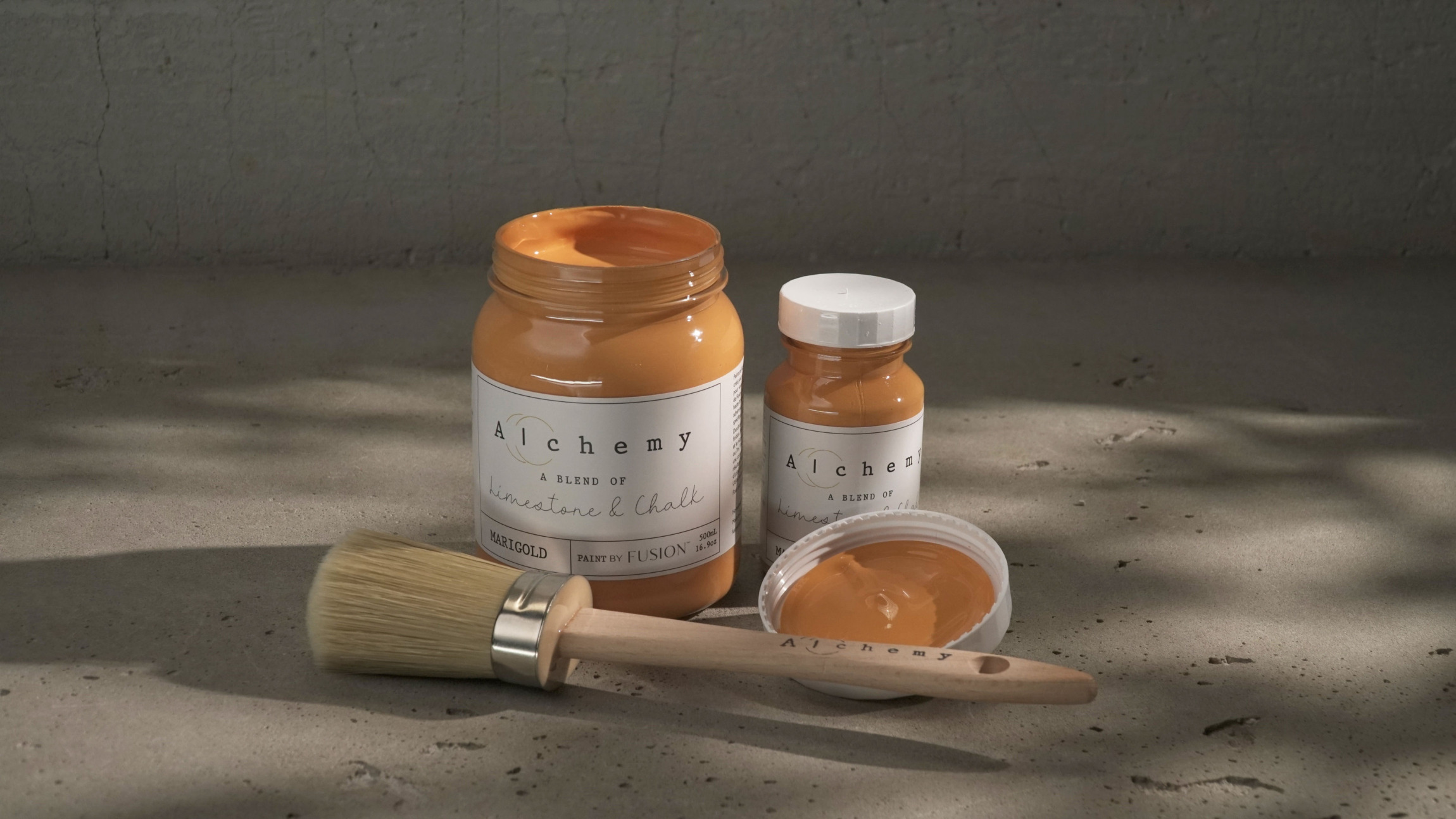 Křídová barva s odolností minerální barvy Fusion ALCHEMY - MARIGOLD - Obrázek 3