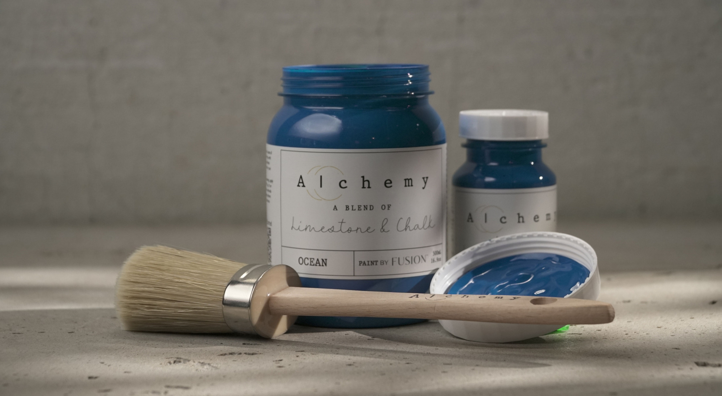 Křídová barva s odolností minerální barvy Fusion ALCHEMY - OCEAN - Obrázek 3
