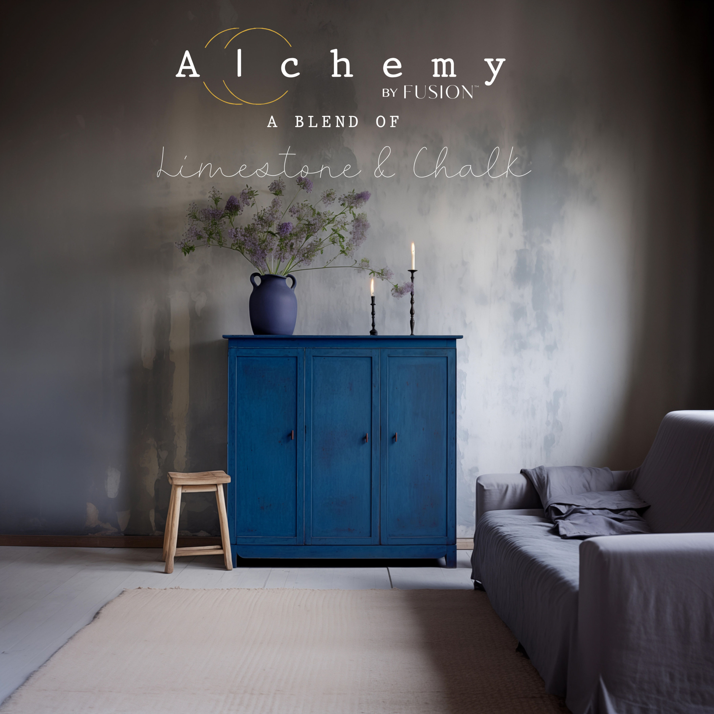 Křídová barva s odolností minerální barvy Fusion ALCHEMY - OCEAN - Obrázek 2
