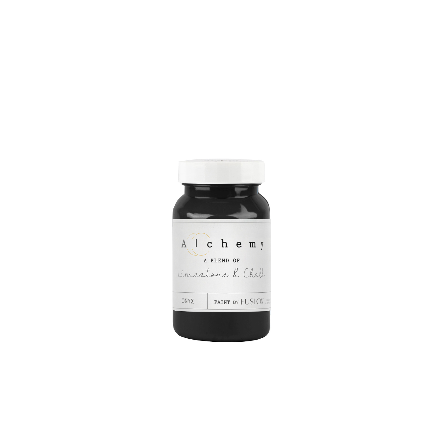 Křídová barva s odolností minerální barvy Fusion ALCHEMY - ONYX