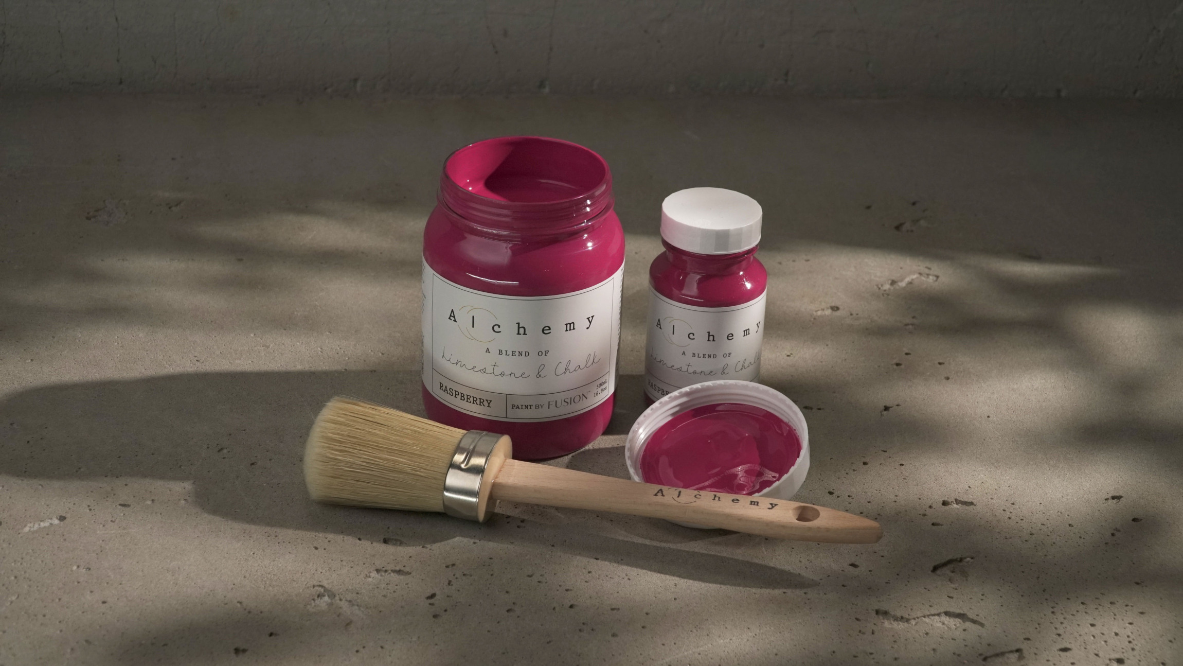 Křídová barva s odolností minerální barvy Fusion ALCHEMY - RASPBERRY - Obrázek 3