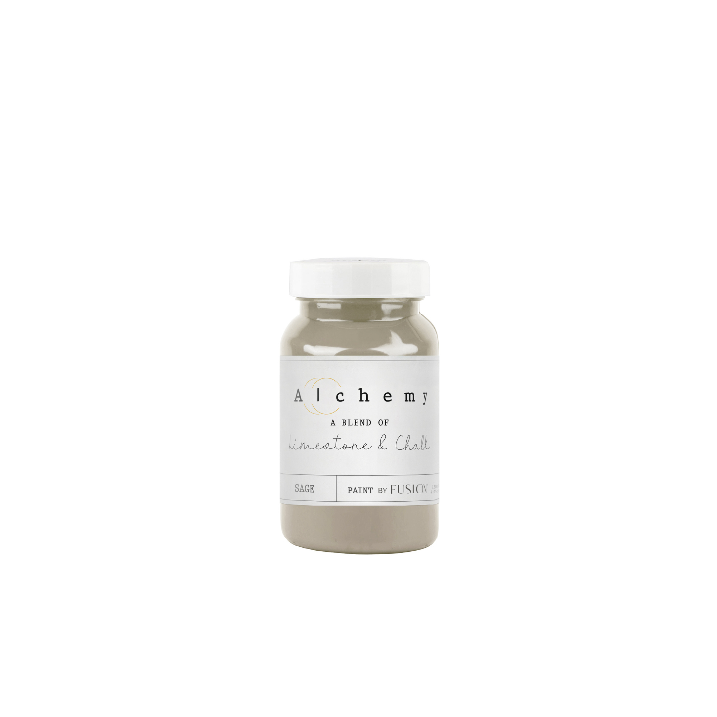 Křídová barva s odolností minerální barvy Fusion ALCHEMY - SAGE