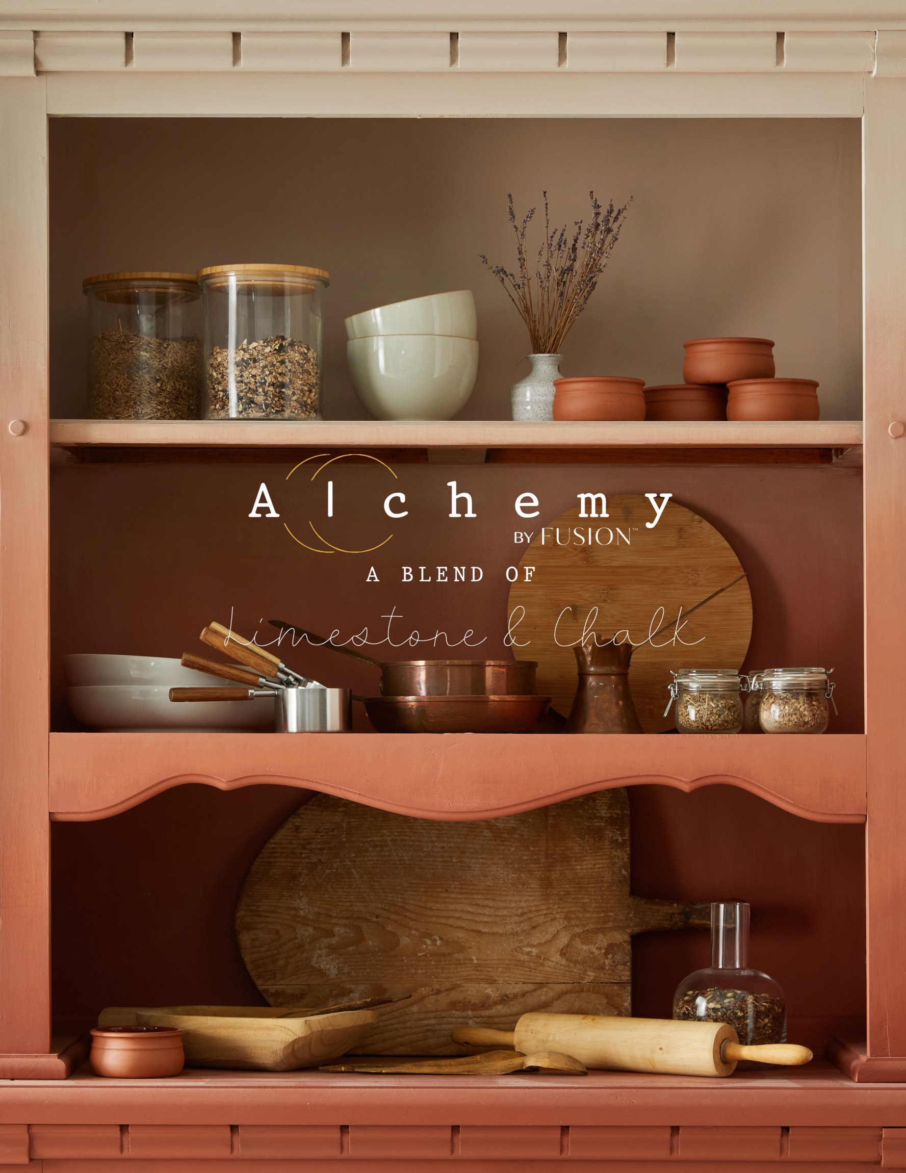Křidová barva s odolností minerální barvy Fusion ALCHEMY - TERRACOTTA - Obrázek 5