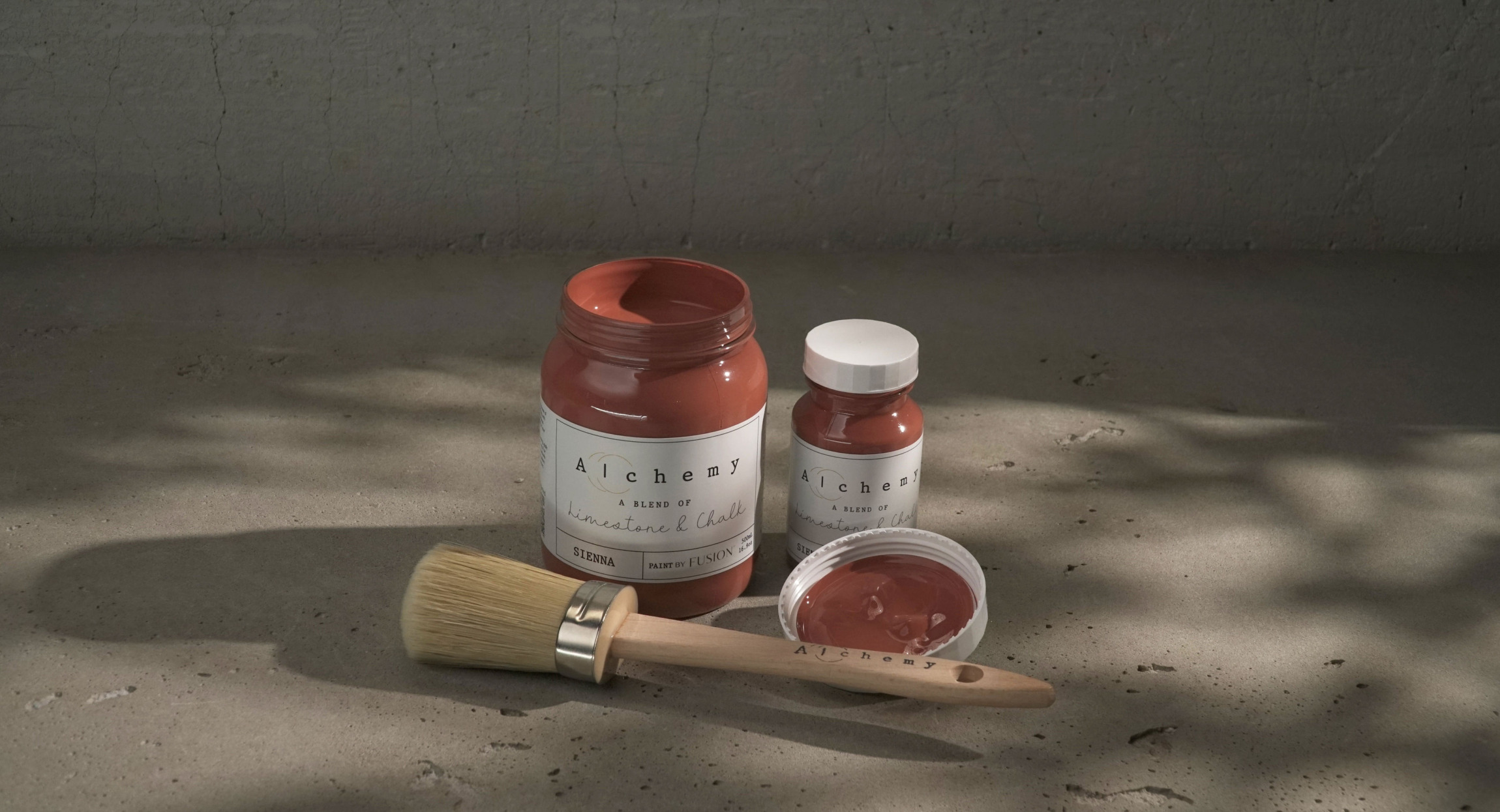 Křídová barva s odolností minerální barvy Fusion ALCHEMY - SIENNA - Obrázek 3