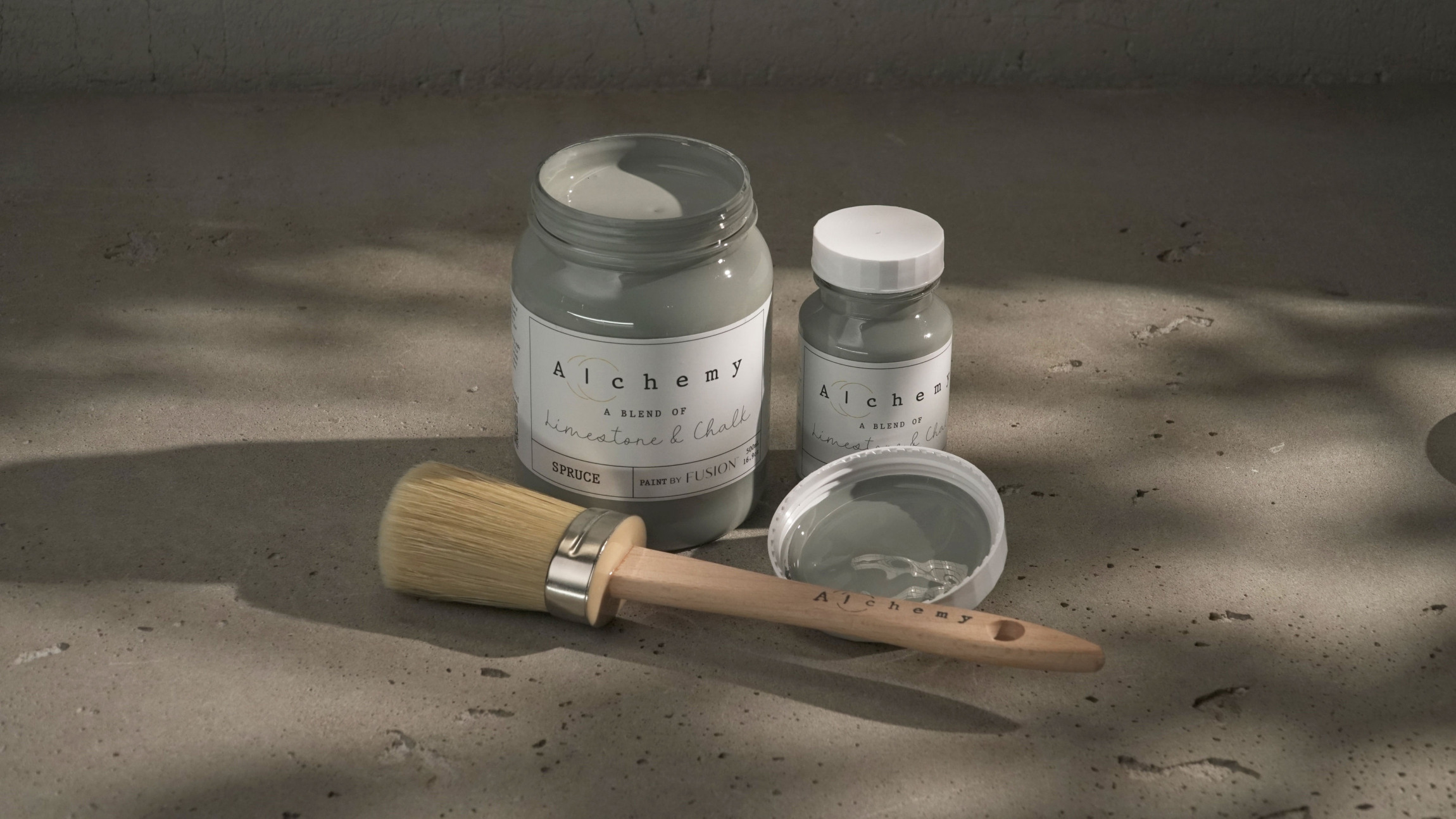 Křídová barva s odolností minerální barvy Fusion ALCHEMY - SPRUCE - Obrázek 3