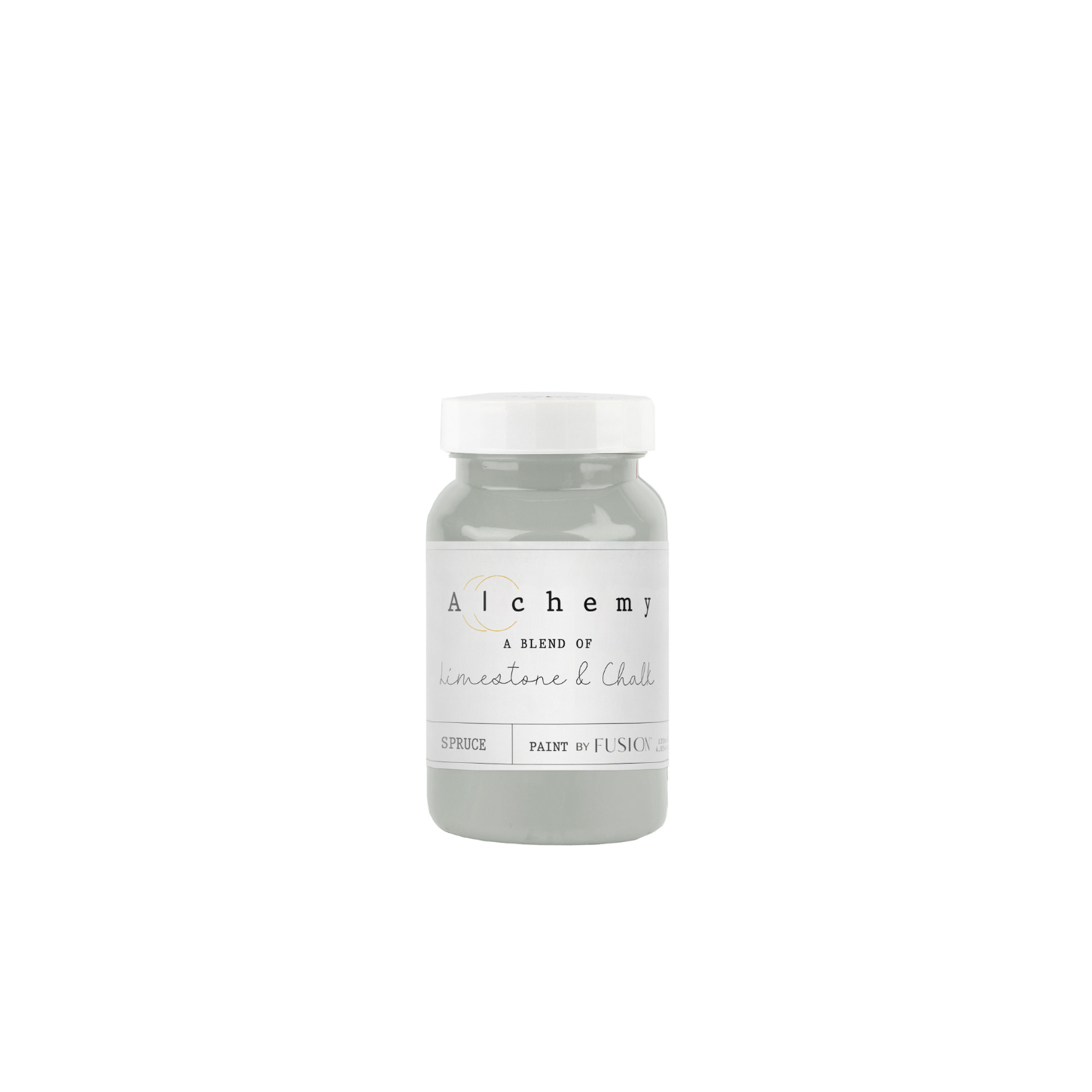 Křídová barva s odolností minerální barvy Fusion ALCHEMY - SPRUCE