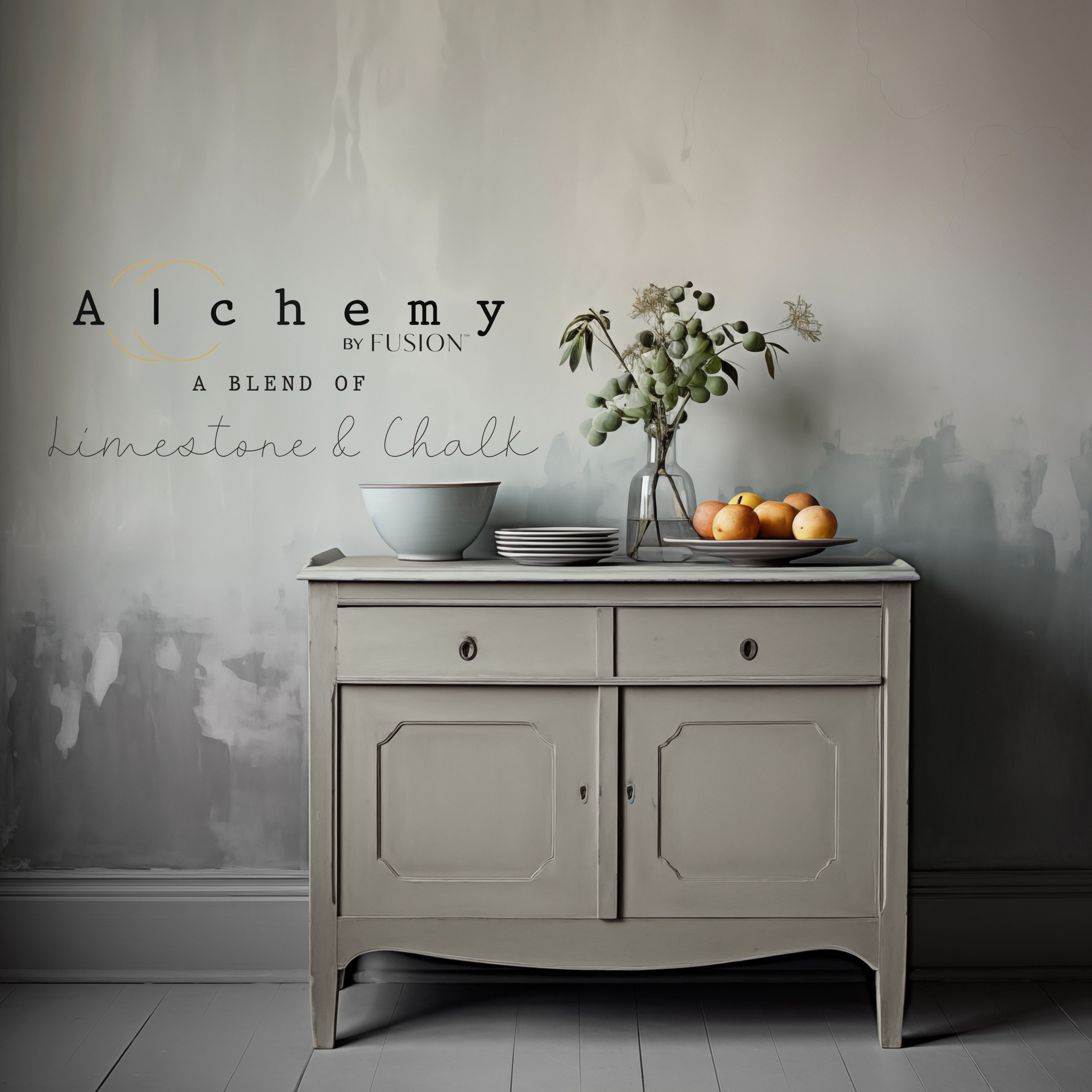 Křídová barva s odolností minerální barvy Fusion ALCHEMY - SPRUCE - Obrázek 2