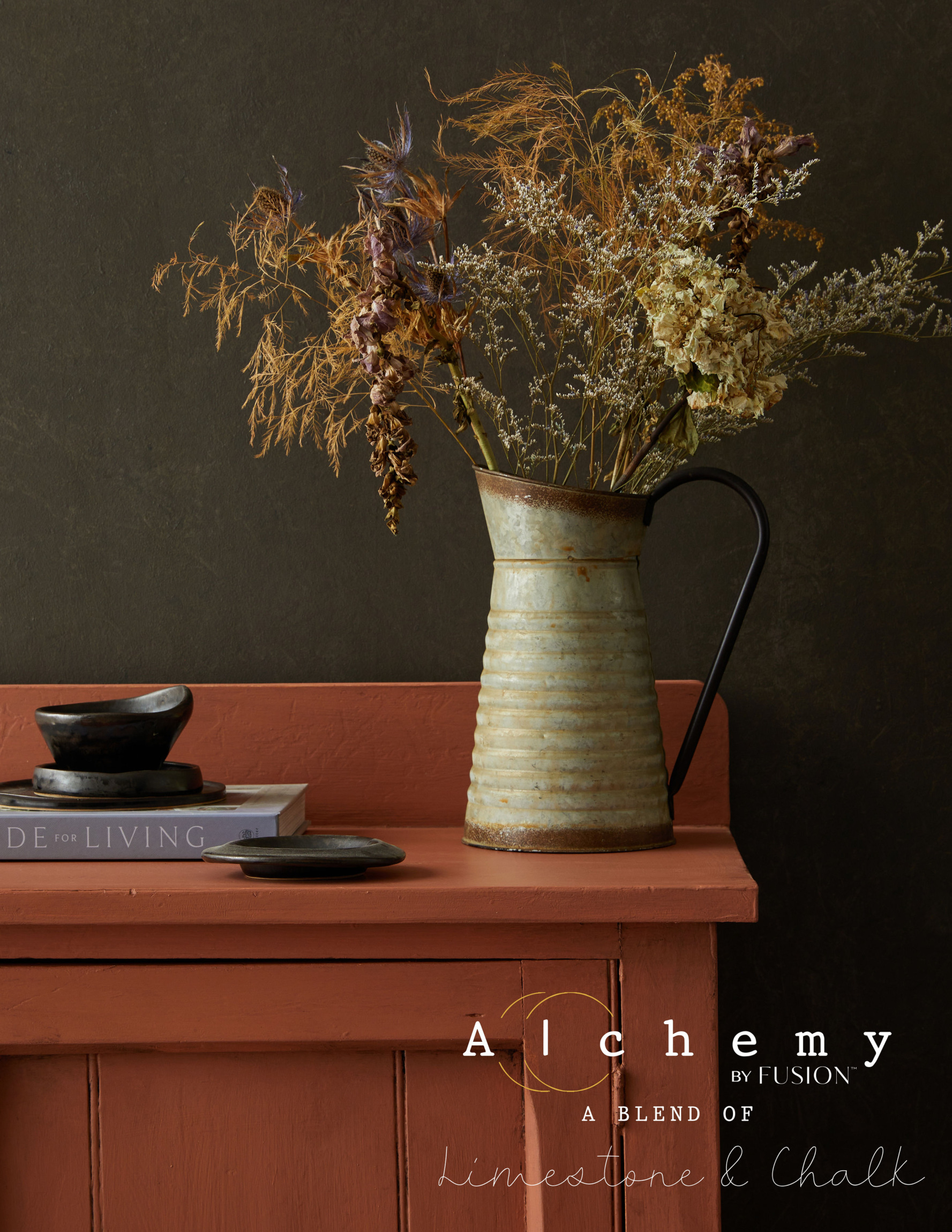Křidová barva s odolností minerální barvy Fusion ALCHEMY - TERRACOTTA - Obrázek 7