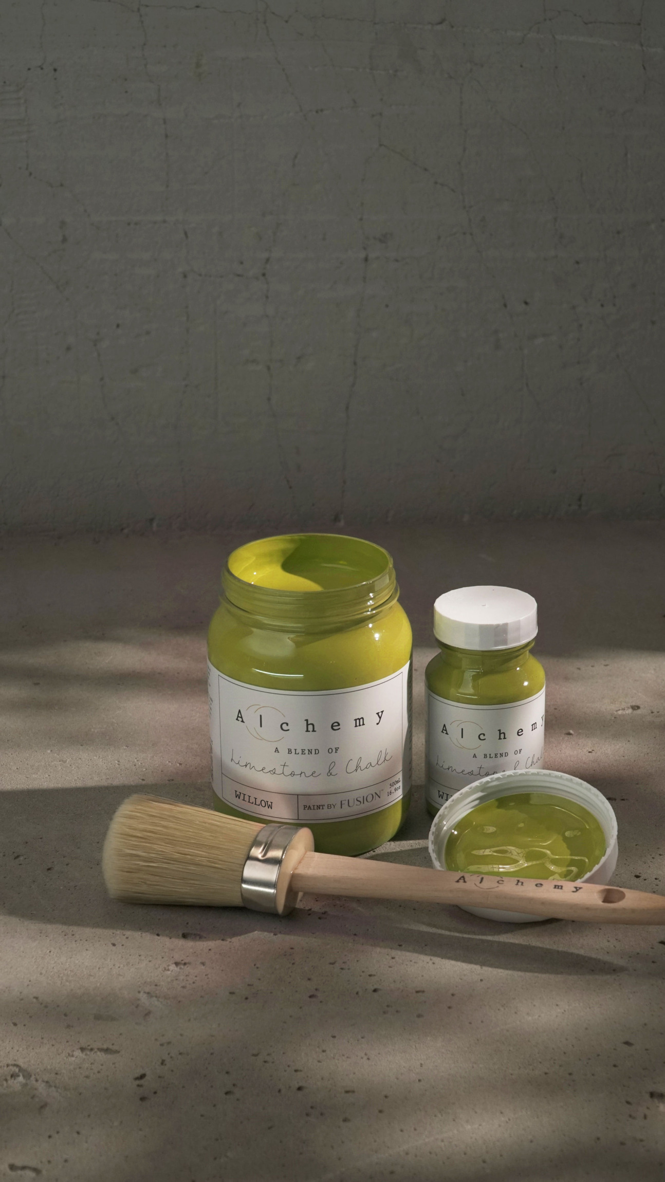 Křídová barva s odolností minerální barvy Fusion ALCHEMY - WILLOW - Obrázek 3
