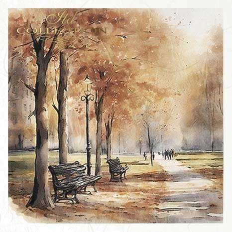 Rýžový papír 15x15 cm - Pastel - 6 ks mini set - Obrázek 3