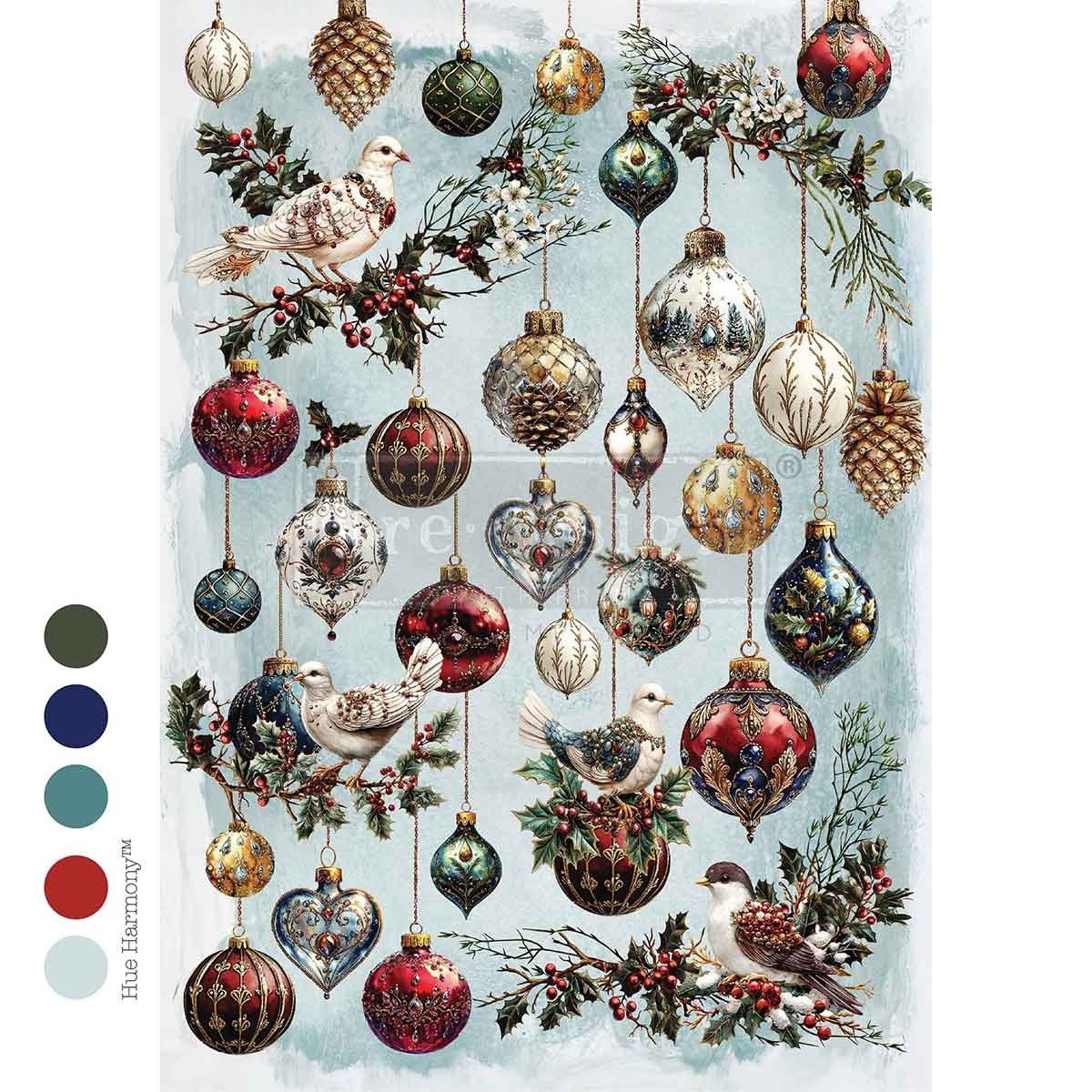 Redesign - Decoupage Rice A4 - Jewel Of The Season