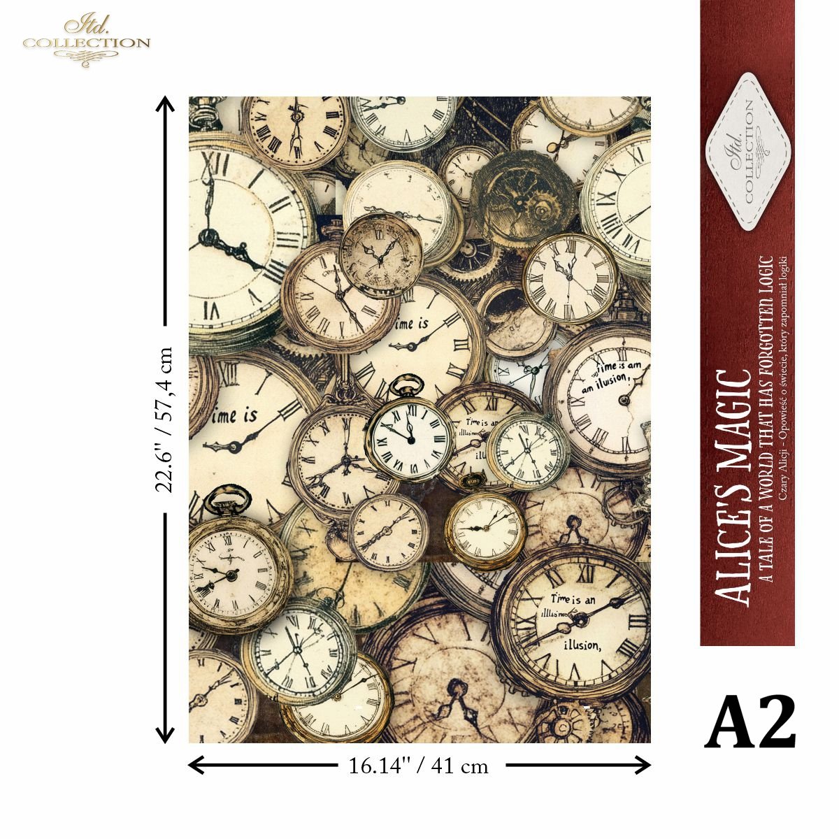Rýžový papír 2 listy A3 - Klimt 12 - Obrázek 4