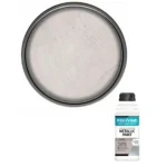polyvine polyvine metallic paint silver 100ml