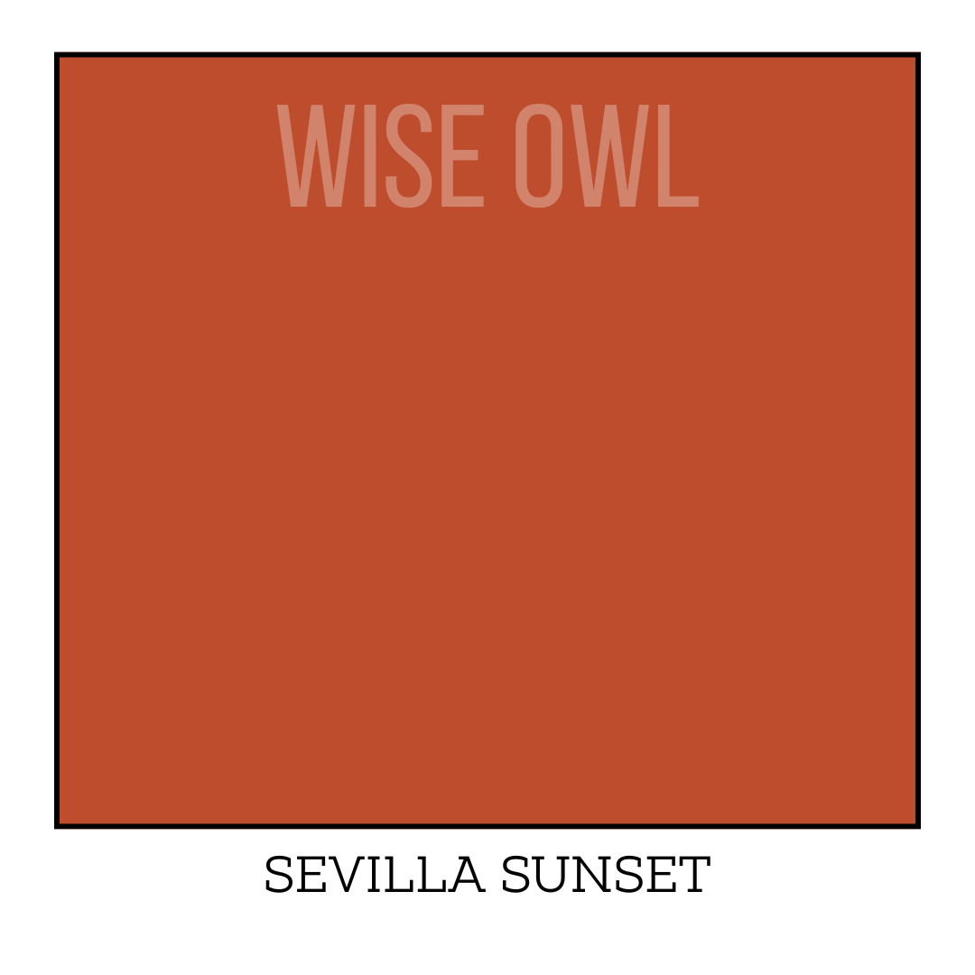 SEVILLA SUNSET One Hour Enamel - Wise Owl Paint - barvy pro kuchyně, dveře, obložení