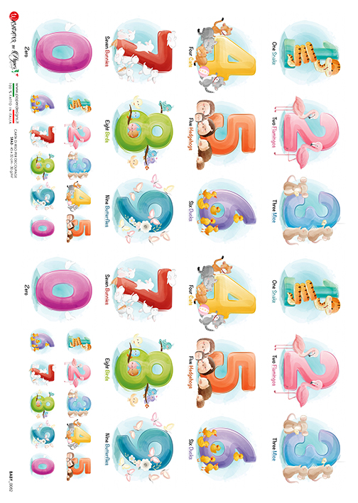 Rýžový papír na decoupage - A4- Děti a dětské motivy (Baby) 0082