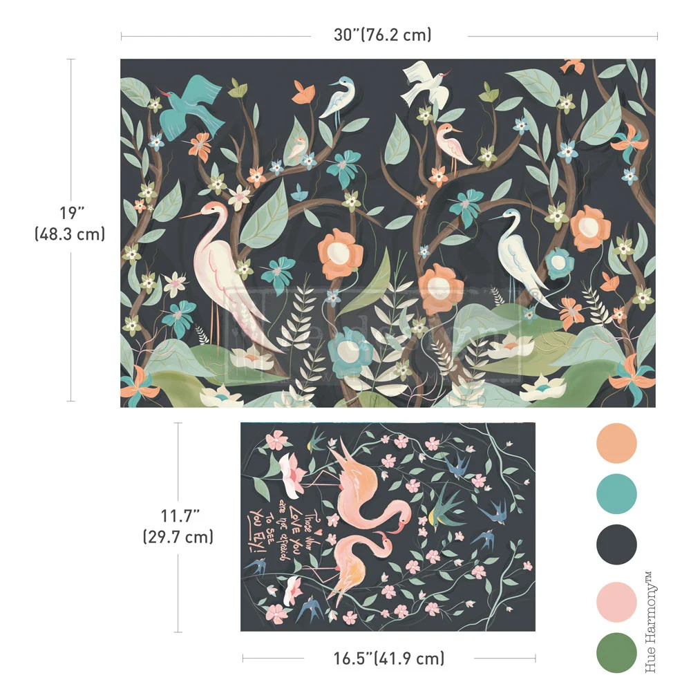 Decoupage paper ReDesign with Prima - 2 listy - Free Love
