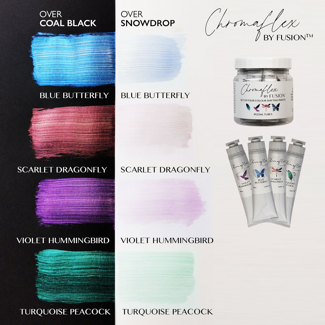 Fusion – Chromaflex – Turquoise Peacock – 60ml - Obrázek 4