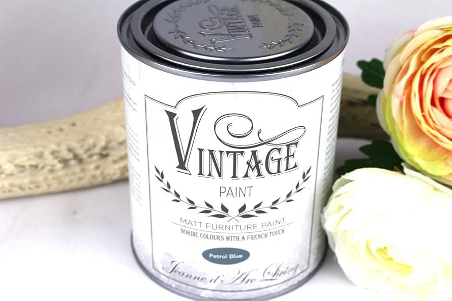 Vintage Paint - křídová barva - Petrol Blue - Obrázek 4