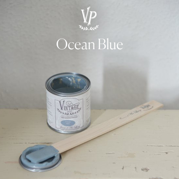 Vintage Paint - křídová barva - Ocean Blue - Obrázek 4