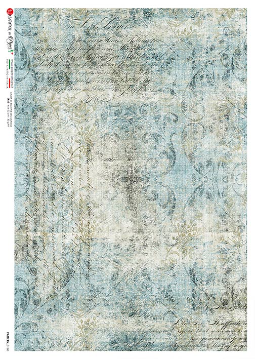 Rýžový papír na decoupage - A4 - Vzory (Pattern) 0160
