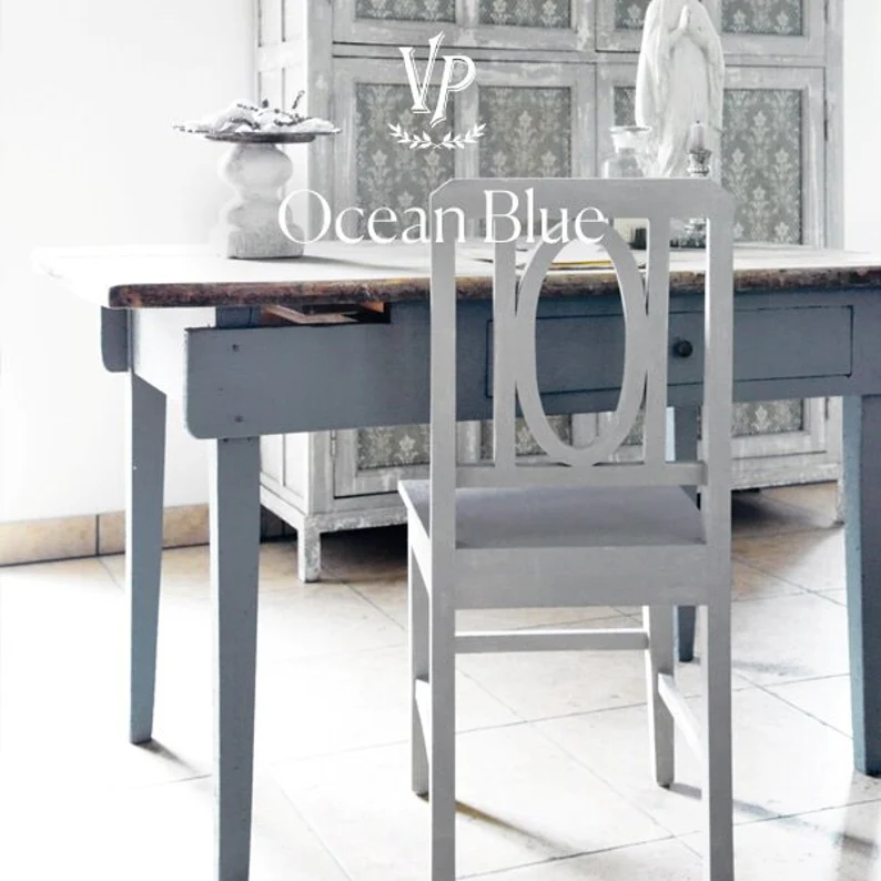 Vintage Paint - křídová barva - Ocean Blue - Obrázek 3