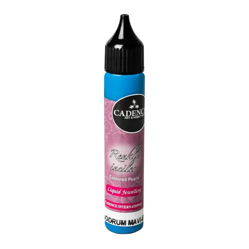 Tekuté perly, 25 ml - švestkově modrá