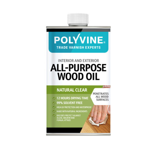 Polyvine - All- Purpose Wood Oil - Univerzální dřevěný olej – 1L