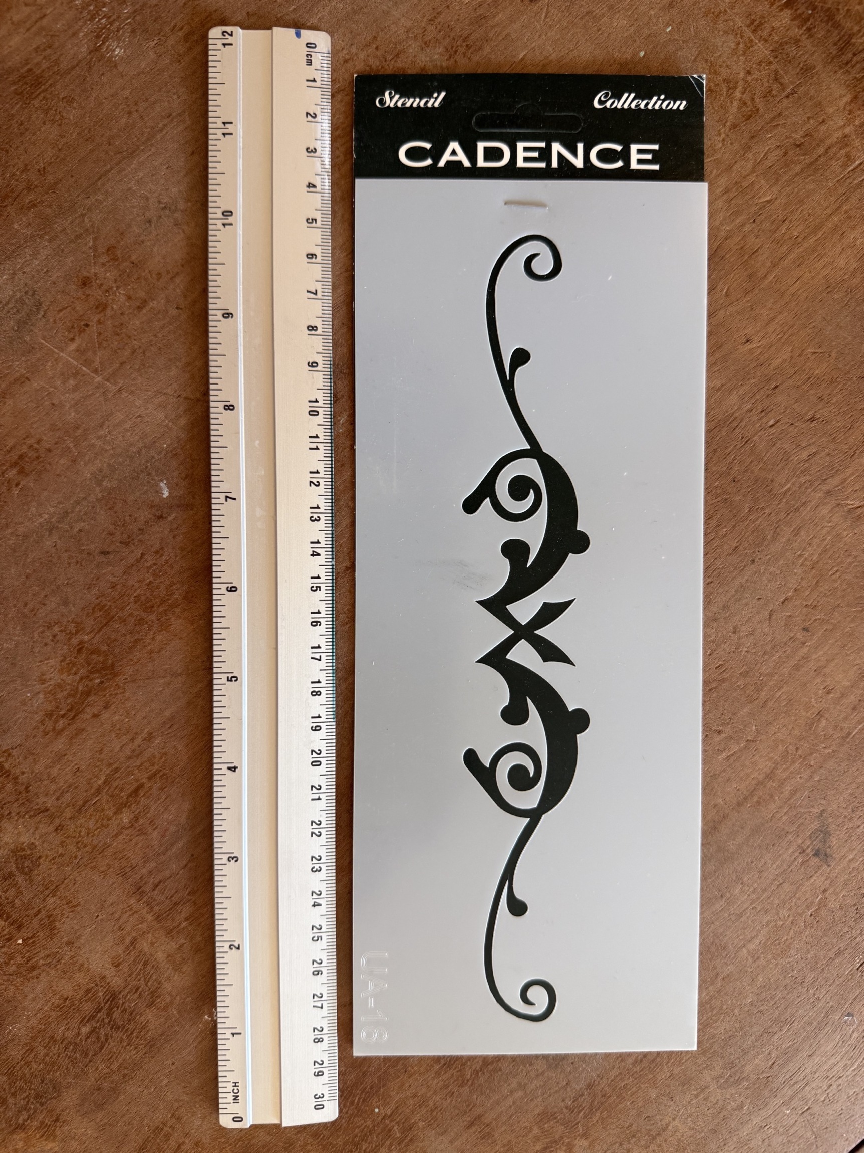 Plastová šablona pro malování - Vzory - Cadence - výprodej