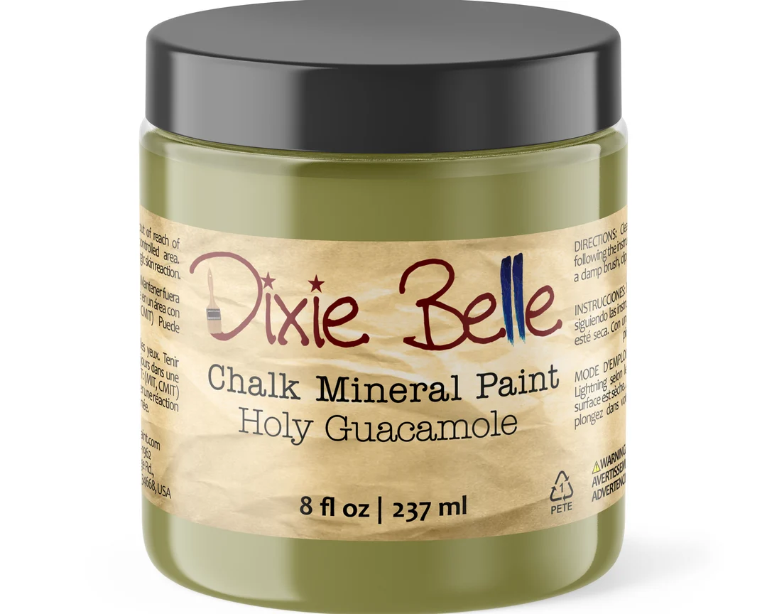 Dixie Belle křídová minerální barva - Holy Guacamole - Obrázek 2
