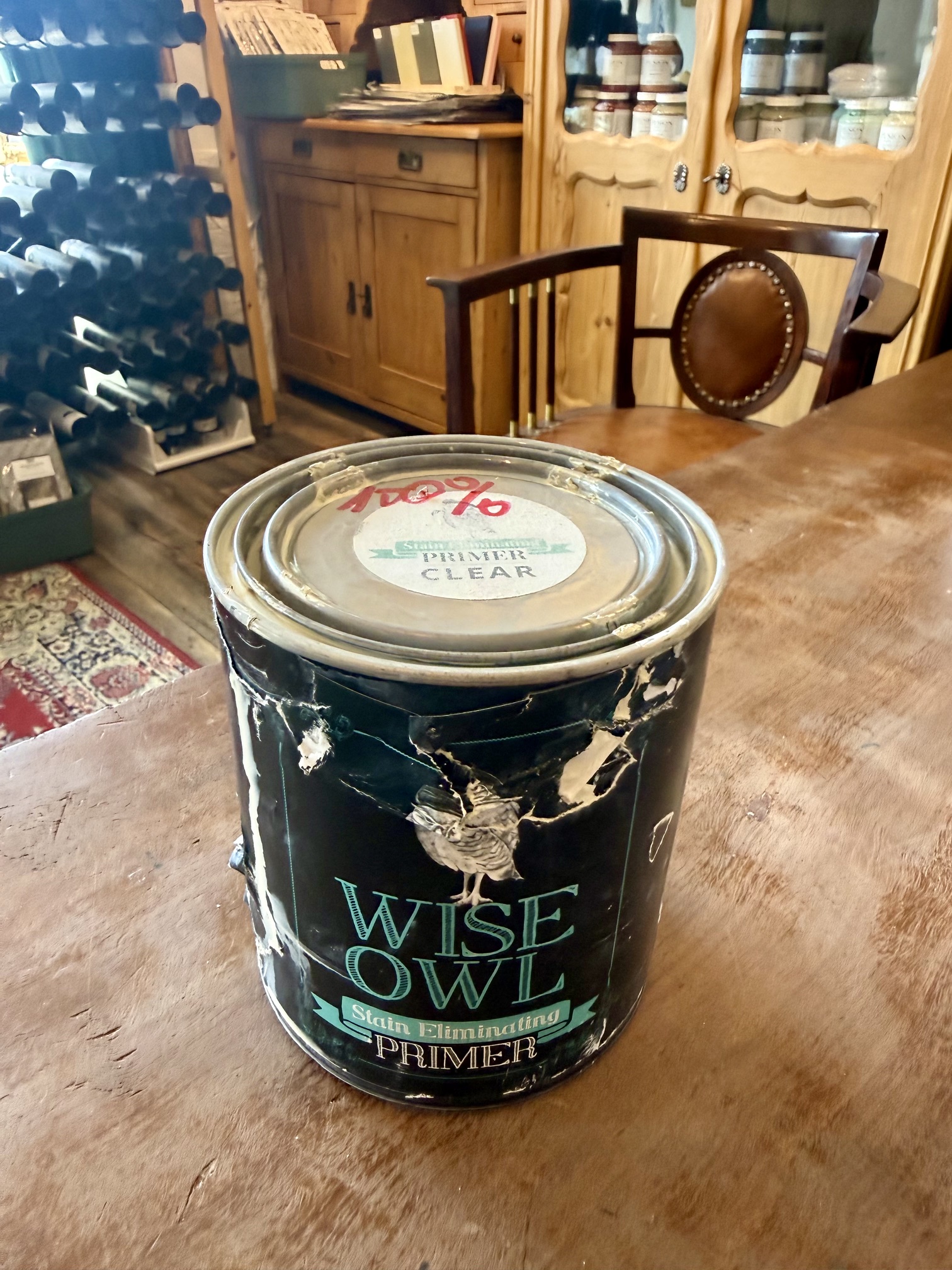 ZACHRAŇ BARVU Wise Owl Stain Eliminating Primer - blokátor skvrn + přilnavostní nátěr v jednom - PRIMER CLEAR - BEZBARVÝ