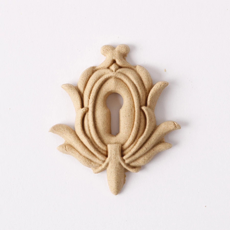 Elastické dřevo - Klíčová dírka typ 2 - 3,5 x 3 cm