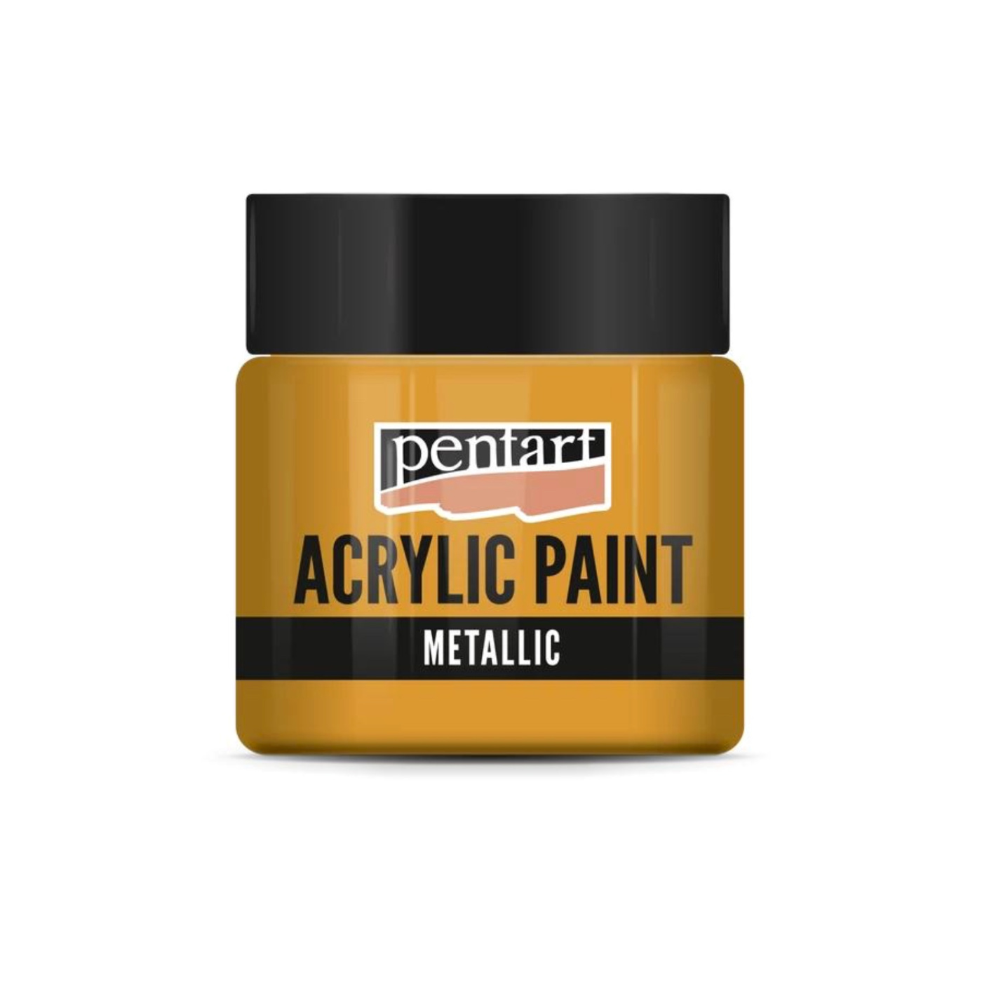 Akrylová metalická barva - orange 50 ml