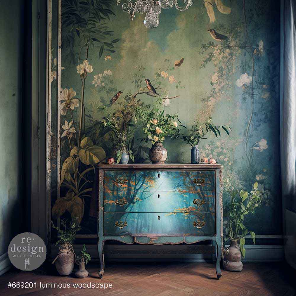 Decoupage paper - ReDesign with Prima - Luminous Woodscape - A1 - Obrázek 2